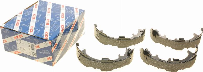 BOSCH 0 986 487 615 - Brake Shoe Set, parking brake autospares.lv