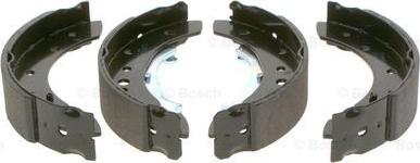 BOSCH 0 986 487 672 - Brake Shoe Set autospares.lv