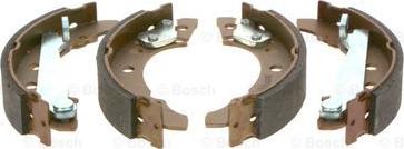 BOSCH 0 986 487 002 - Brake Shoe Set autospares.lv