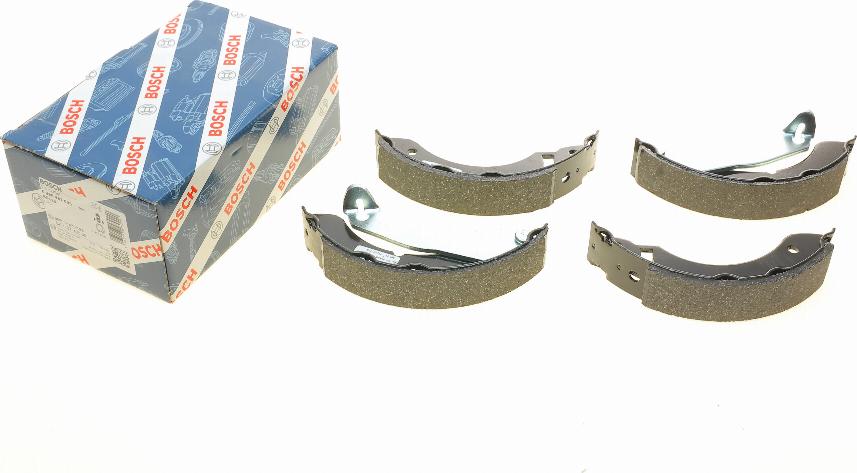 BOSCH 0 986 487 035 - Brake Shoe Set autospares.lv