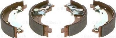 BOSCH 0 986 487 317 - Brake Shoe Set autospares.lv