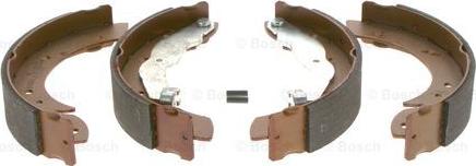 BOSCH 0 986 487 327 - Brake Shoe Set autospares.lv