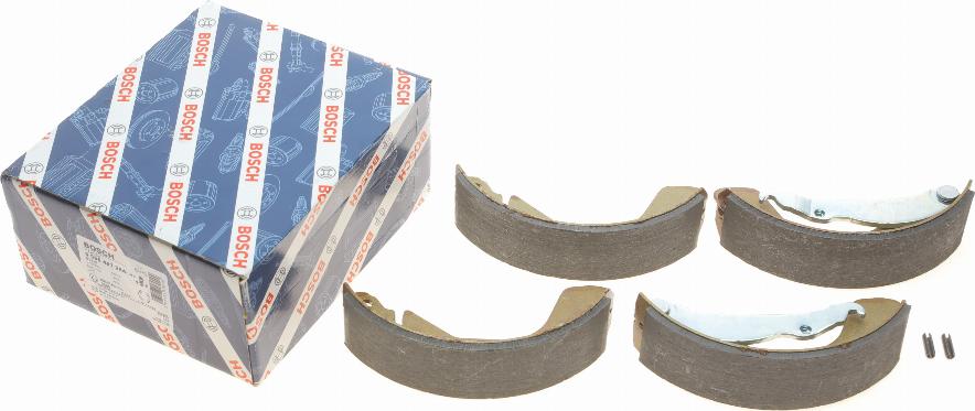 BOSCH 0 986 487 264 - Brake Shoe Set autospares.lv