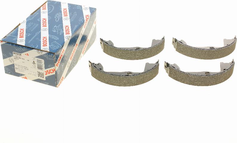 BOSCH 0 986 487 214 - Brake Shoe Set, parking brake autospares.lv