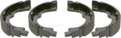 BOSCH 0 986 487 750 - Brake Shoe Set, parking brake autospares.lv