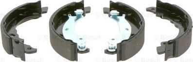 BOSCH 0 986 487 704 - Brake Shoe Set autospares.lv