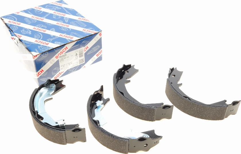 BOSCH 0 986 487 711 - Brake Shoe Set, parking brake autospares.lv