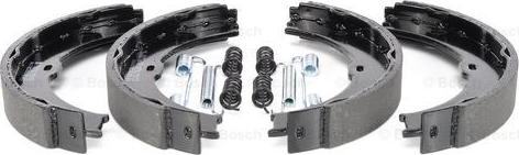 BOSCH 0 986 487 720 - Brake Shoe Set, parking brake autospares.lv