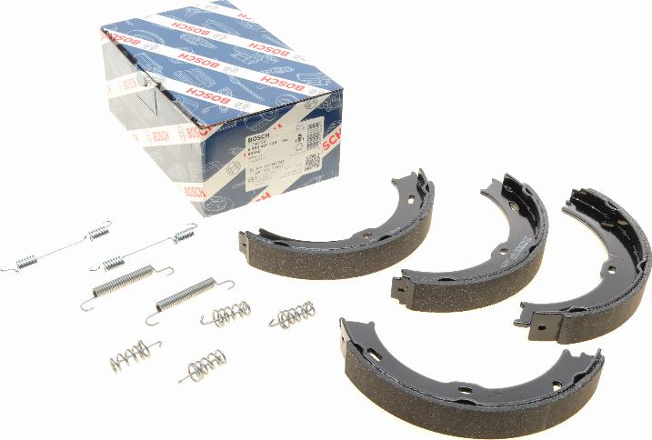 BOSCH 0 986 487 720 - Brake Shoe Set, parking brake autospares.lv