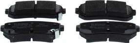 BOSCH 0 986 424 956 - Brake Pad Set, disc brake autospares.lv