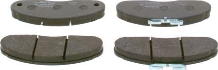 BOSCH 0 986 424 914 - Brake Pad Set, disc brake autospares.lv