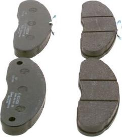 BOSCH 0 986 424 914 - Brake Pad Set, disc brake autospares.lv