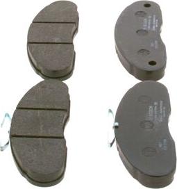 BOSCH 0 986 424 914 - Brake Pad Set, disc brake autospares.lv