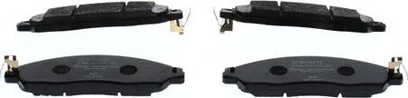 BOSCH 0 986 424 973 - Brake Pad Set, disc brake autospares.lv