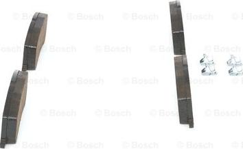 BOSCH 0 986 424 465 - Brake Pad Set, disc brake autospares.lv