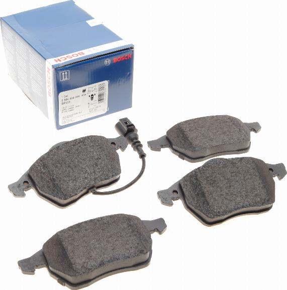 BOSCH 0 986 424 460 - Brake Pad Set, disc brake autospares.lv