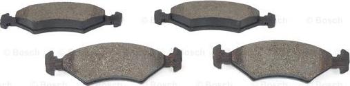 BOSCH 0 986 424 462 - Brake Pad Set, disc brake autospares.lv