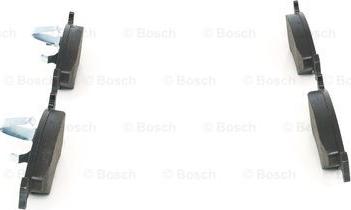 BOSCH 0 986 424 462 - Brake Pad Set, disc brake autospares.lv