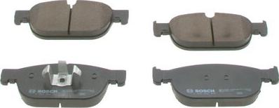 BOSCH 0 986 424 599 - Brake Pad Set, disc brake autospares.lv