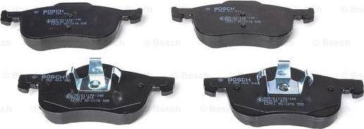 BOSCH 0 986 424 540 - Brake Pad Set, disc brake autospares.lv