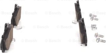 BOSCH 0 986 424 541 - Brake Pad Set, disc brake autospares.lv