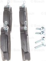 BOSCH 0 986 424 565 - Brake Pad Set, disc brake autospares.lv