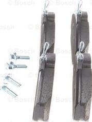 BOSCH 0 986 424 565 - Brake Pad Set, disc brake autospares.lv