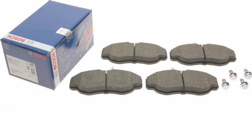 BOSCH 0 986 424 565 - Brake Pad Set, disc brake autospares.lv