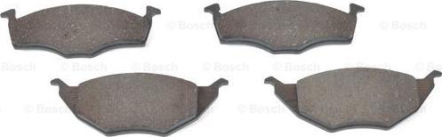 BOSCH 0 986 424 502 - Brake Pad Set, disc brake autospares.lv