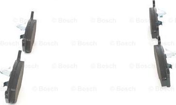 BOSCH 0 986 424 502 - Brake Pad Set, disc brake autospares.lv