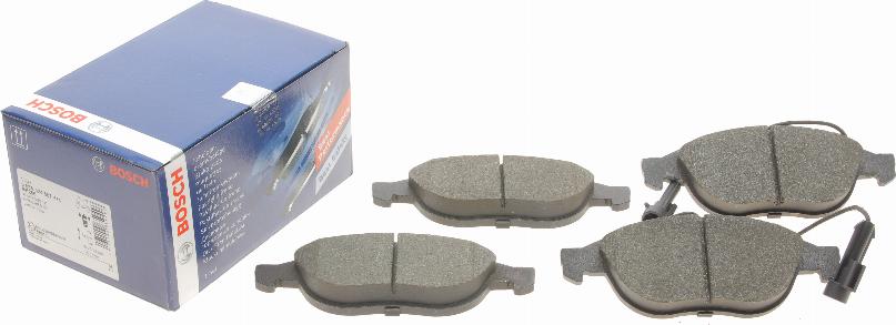 BOSCH 0 986 424 507 - Brake Pad Set, disc brake autospares.lv