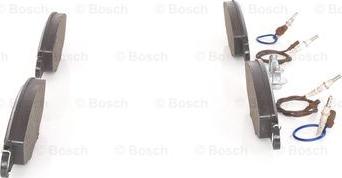 BOSCH 0 986 424 511 - Brake Pad Set, disc brake autospares.lv