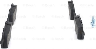 BOSCH 0 986 424 517 - Brake Pad Set, disc brake autospares.lv