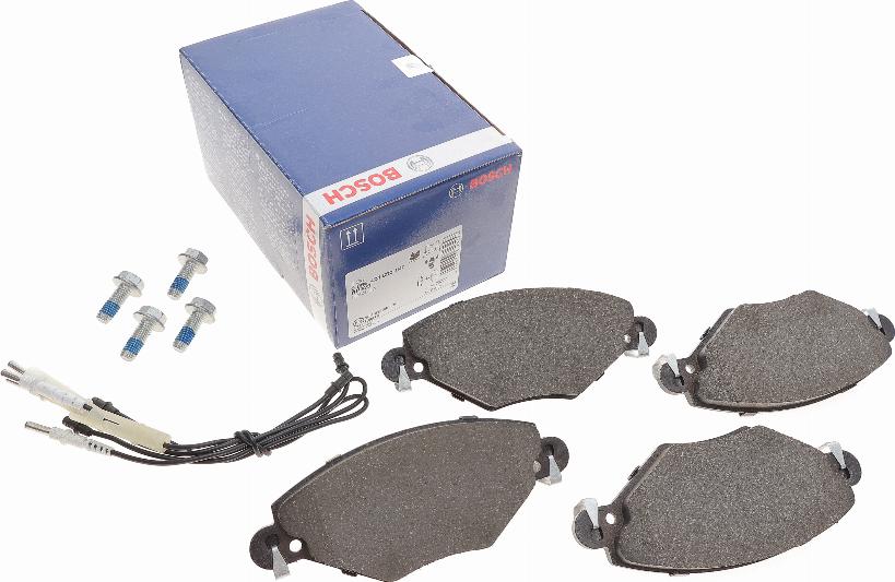 BOSCH 0 986 424 582 - Brake Pad Set, disc brake autospares.lv