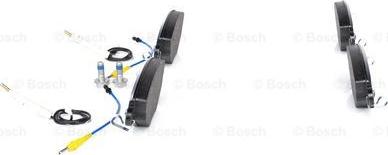 BOSCH 0 986 424 582 - Brake Pad Set, disc brake autospares.lv