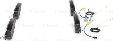 BOSCH 0 986 424 582 - Brake Pad Set, disc brake autospares.lv