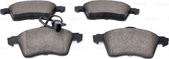 BOSCH 0 986 424 537 - Brake Pad Set, disc brake autospares.lv