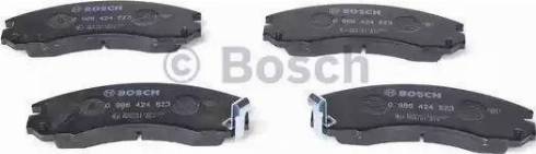 BOSCH 986424377 - Brake Pad Set, disc brake autospares.lv