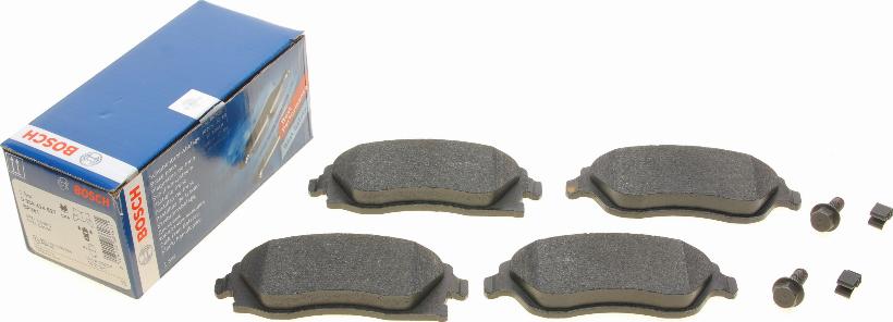 BOSCH 0 986 424 527 - Brake Pad Set, disc brake autospares.lv