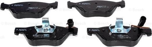 BOSCH 0 986 424 576 - Brake Pad Set, disc brake autospares.lv