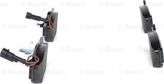 BOSCH 0 986 424 576 - Brake Pad Set, disc brake autospares.lv