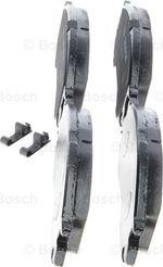 BOSCH 0 986 424 572 - Brake Pad Set, disc brake autospares.lv