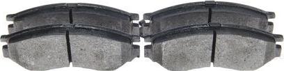 BOSCH 0 986 424 572 - Brake Pad Set, disc brake autospares.lv