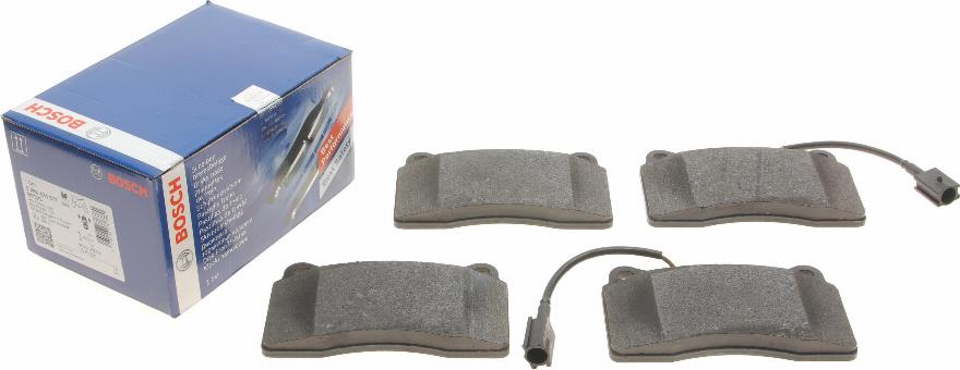 BOSCH 0 986 424 577 - Brake Pad Set, disc brake autospares.lv