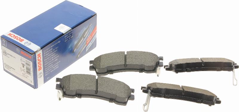 BOSCH 0 986 424 694 - Brake Pad Set, disc brake autospares.lv