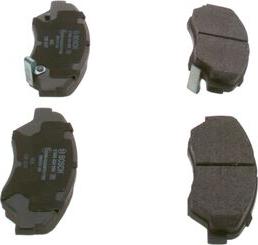 BOSCH 0 986 424 696 - Brake Pad Set, disc brake autospares.lv