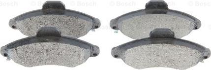 BOSCH 0 986 424 644 - Brake Pad Set, disc brake autospares.lv