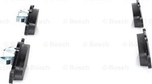 BOSCH 0 986 424 645 - Brake Pad Set, disc brake autospares.lv