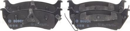 BOSCH 0 986 424 648 - Brake Pad Set, disc brake autospares.lv