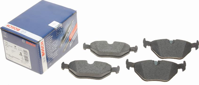 BOSCH 0 986 424 667 - Brake Pad Set, disc brake autospares.lv